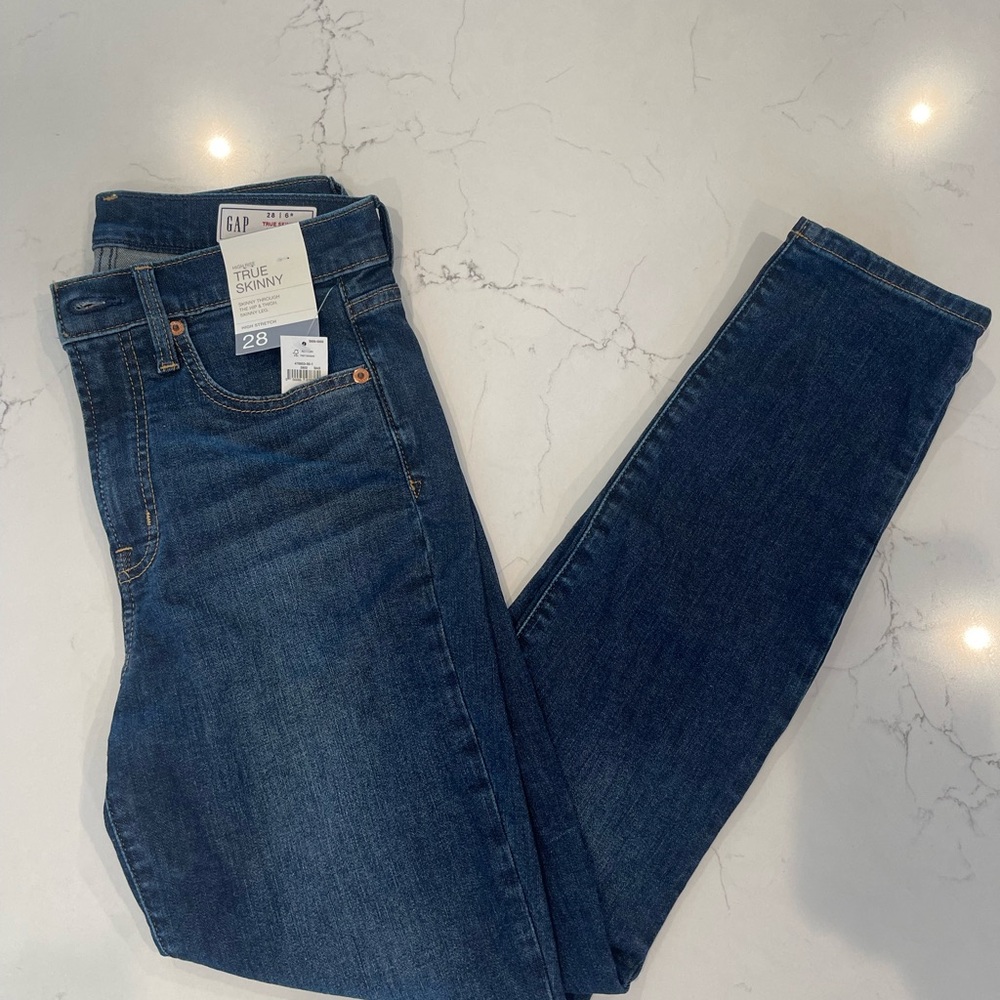 High Rise True Skinny Jeans - Picture 2 of 3